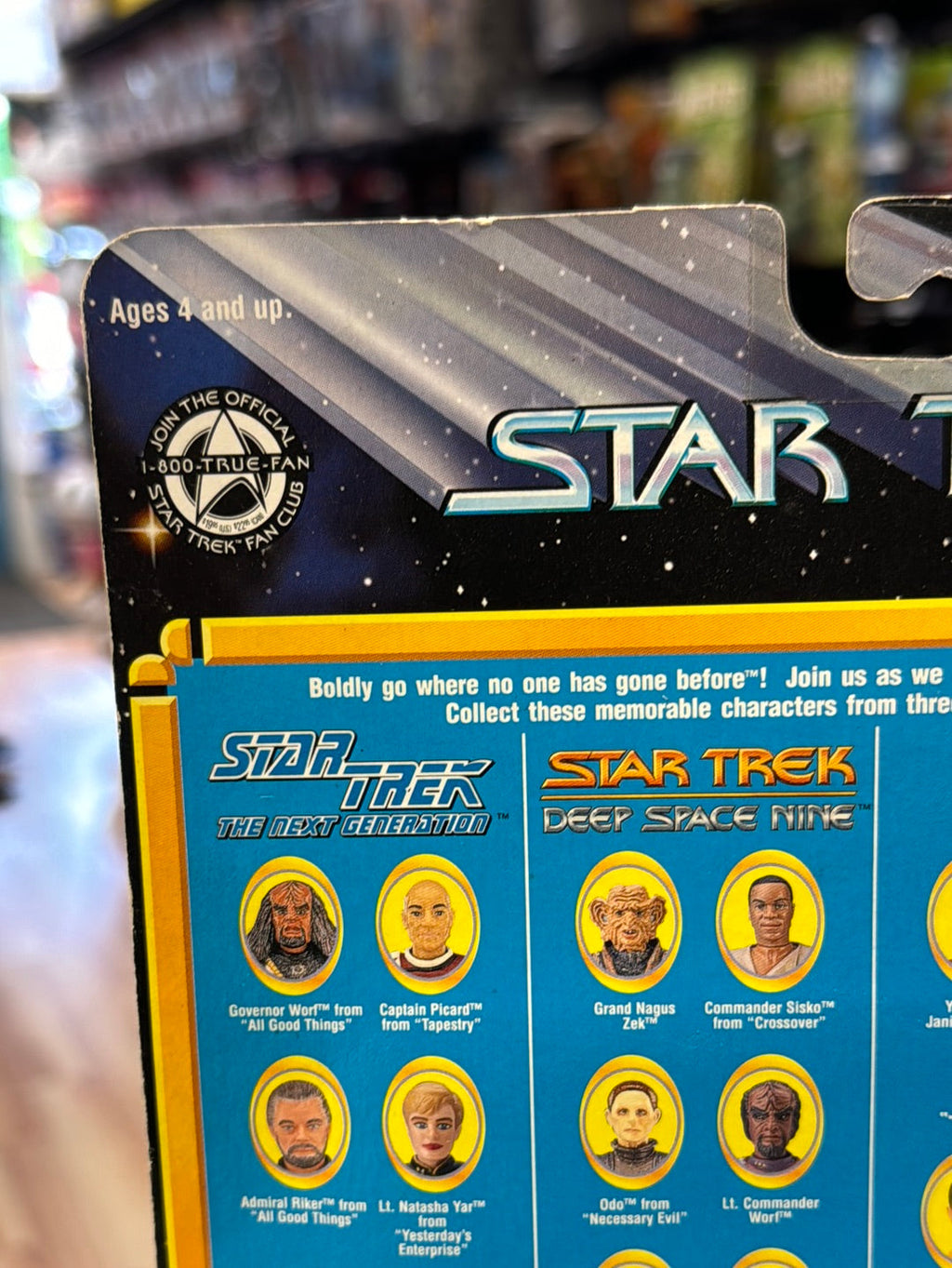 LT Reginald Barclay LE 3,000 (Vintage Star Trek, Playmates) SEALED
