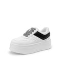 Women’s Platform Sneakers with High Heel and Non-Slip Comfort