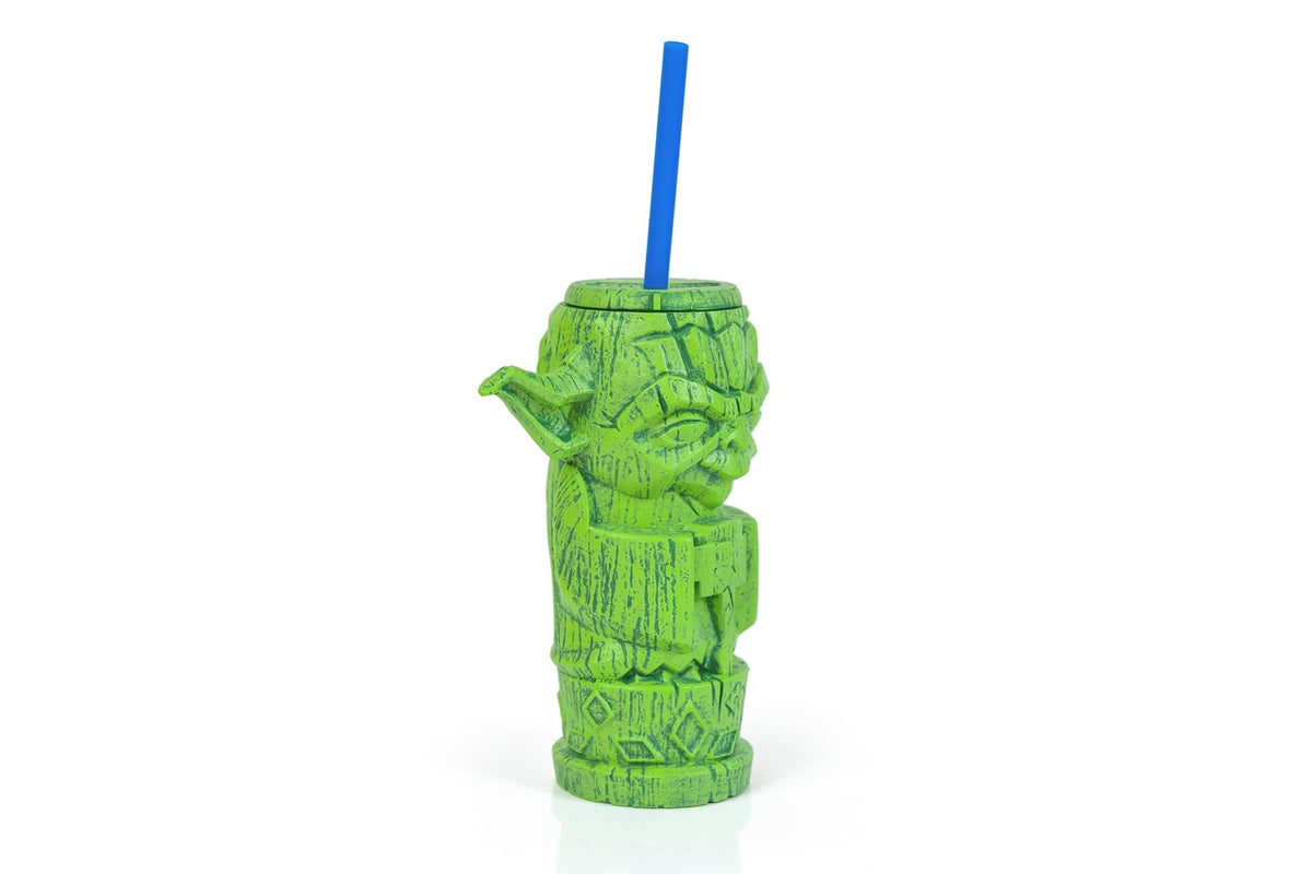 Geeki Tikis Star Wars Yoda Plastic Tumbler | Holds 17 Ounces