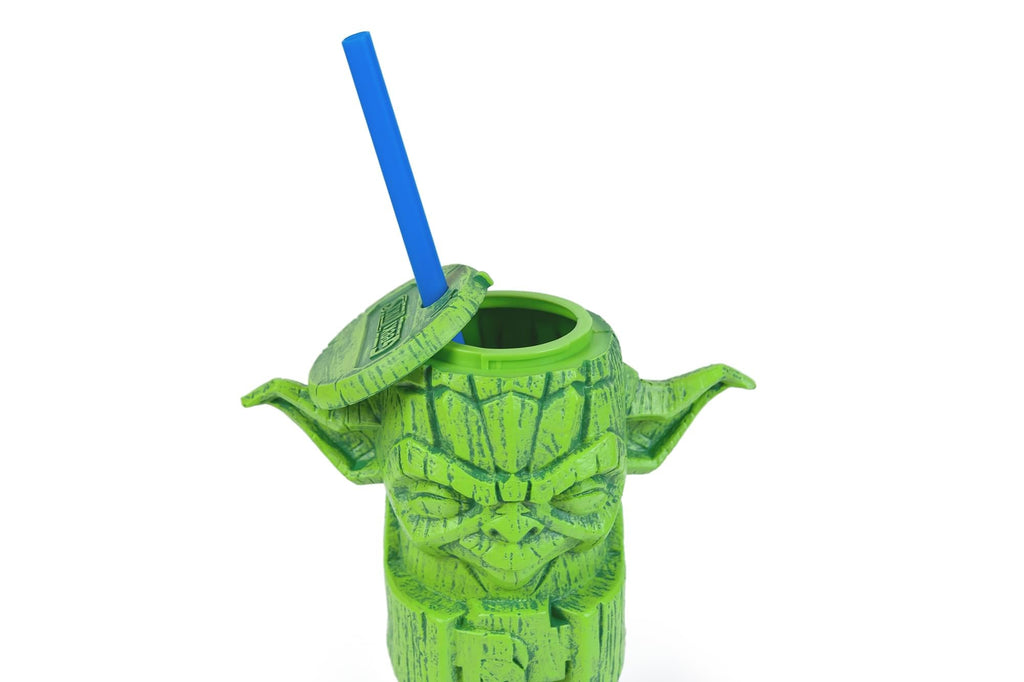 Geeki Tikis Star Wars Yoda Plastic Tumbler | Holds 17 Ounces