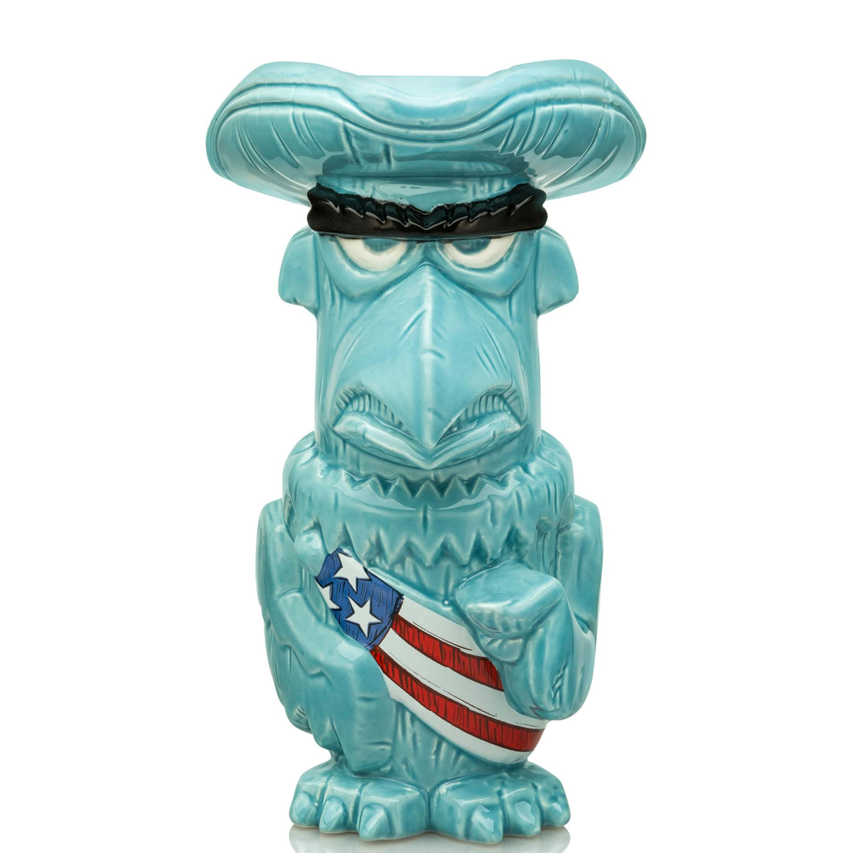 Geeki Tikis The Muppets Sam Eagle Tricorne Hat Ceramic Mug | Holds 22 Ounces