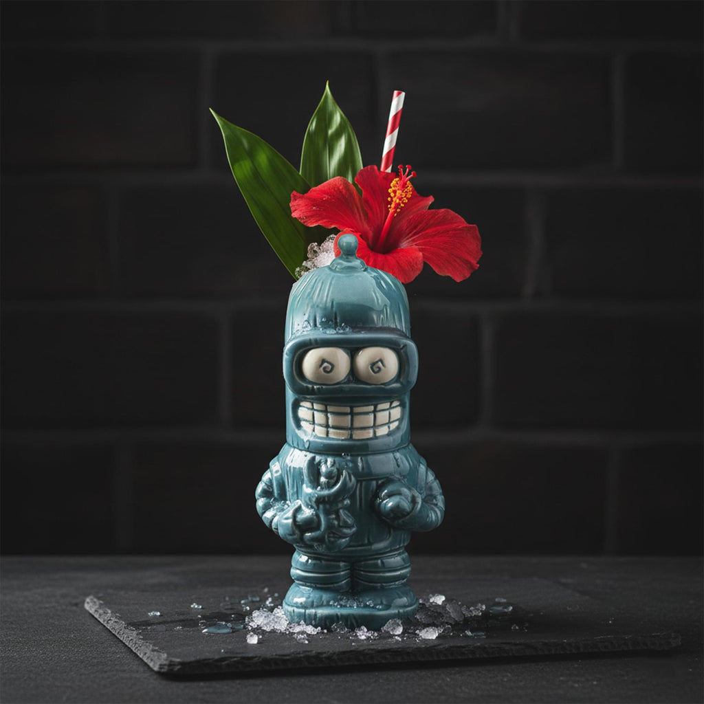 Geeki Tikis Futurama Bender Ceramic Mug | Holds 12 Ounces