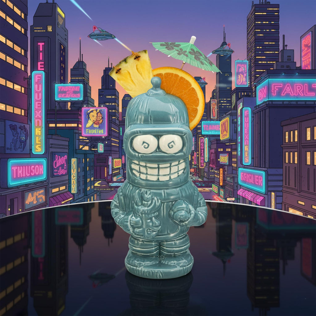 Geeki Tikis Futurama Bender Ceramic Mug | Holds 12 Ounces