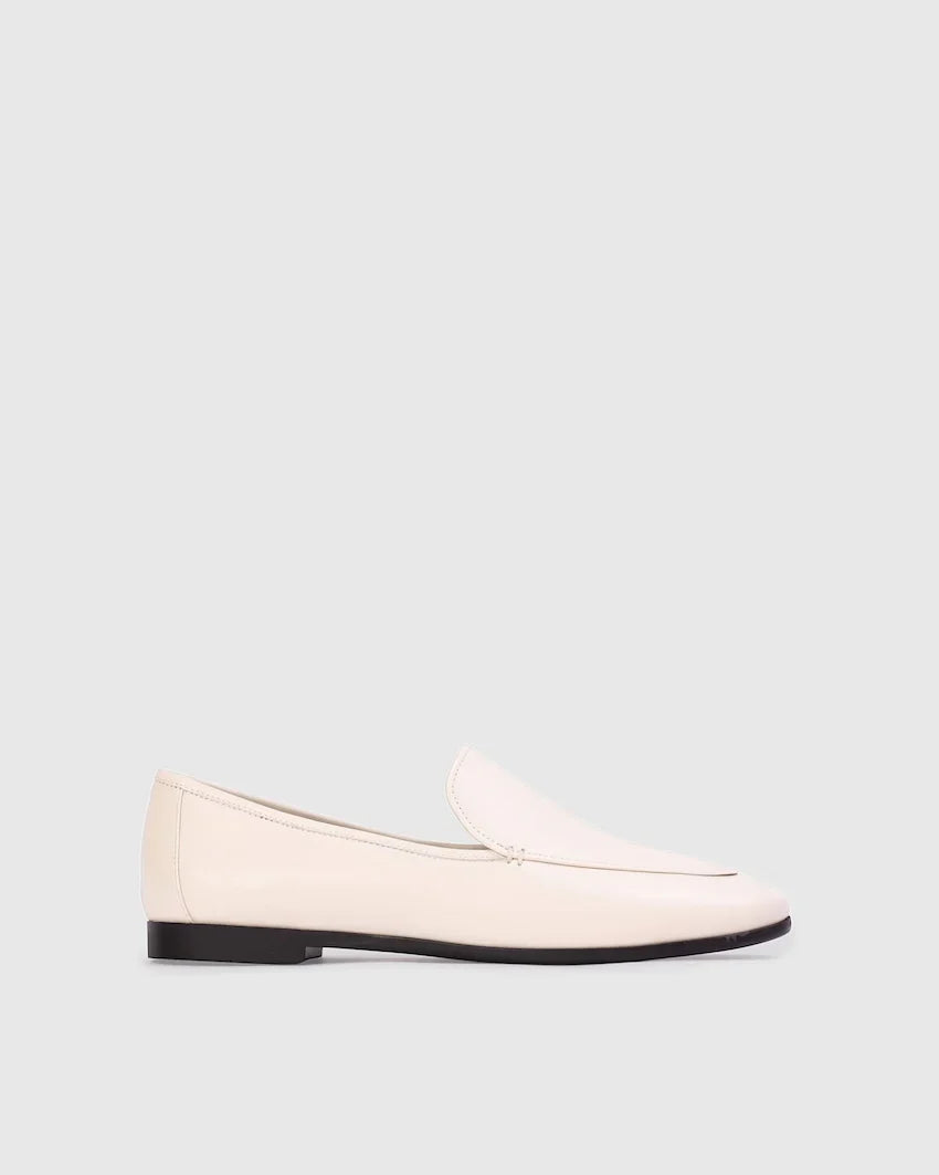 Black Suede Studio Allie Loafer