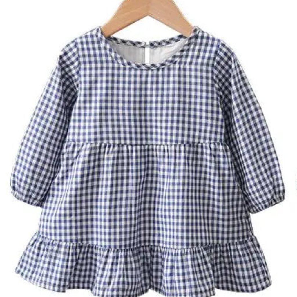 Baby Blue Cardigan and Dress Set