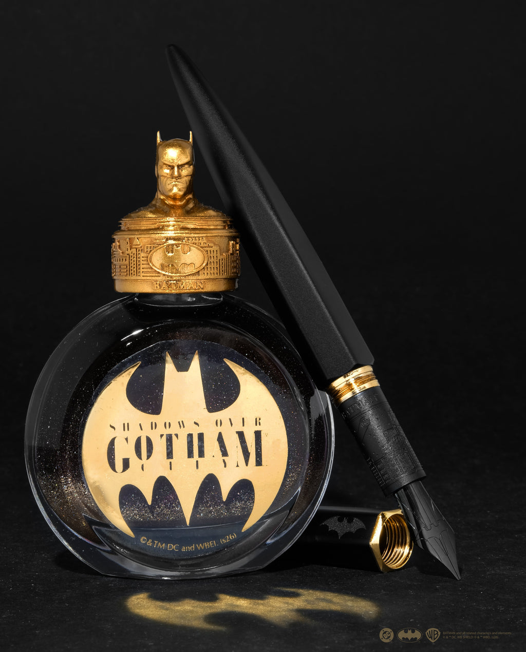 Warner Bros. | Shadows over Gotham City | Marquise Pen & Ink Set | Batman