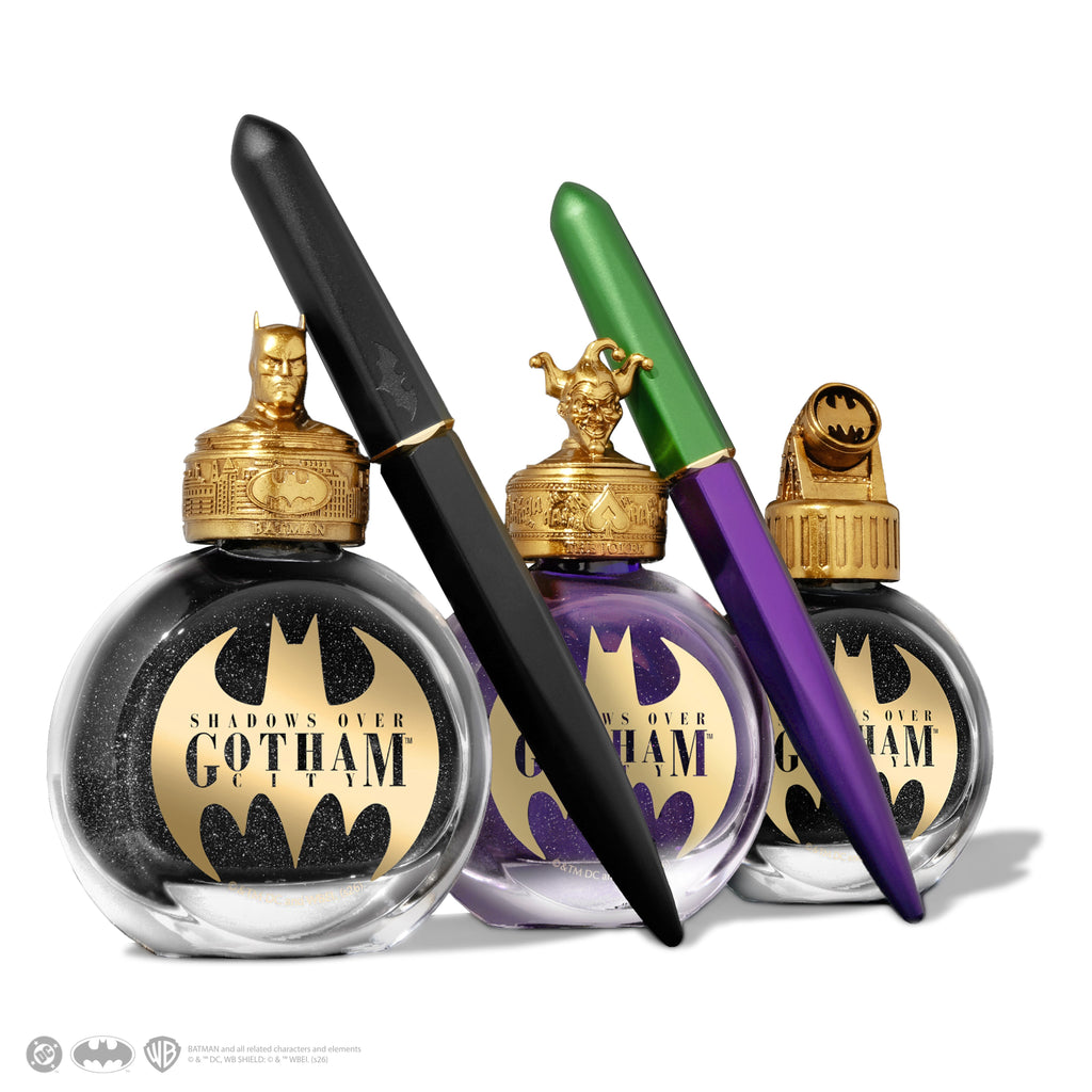 Warner Bros. | Shadows over Gotham City | Marquise Pen & Ink Set | Batman