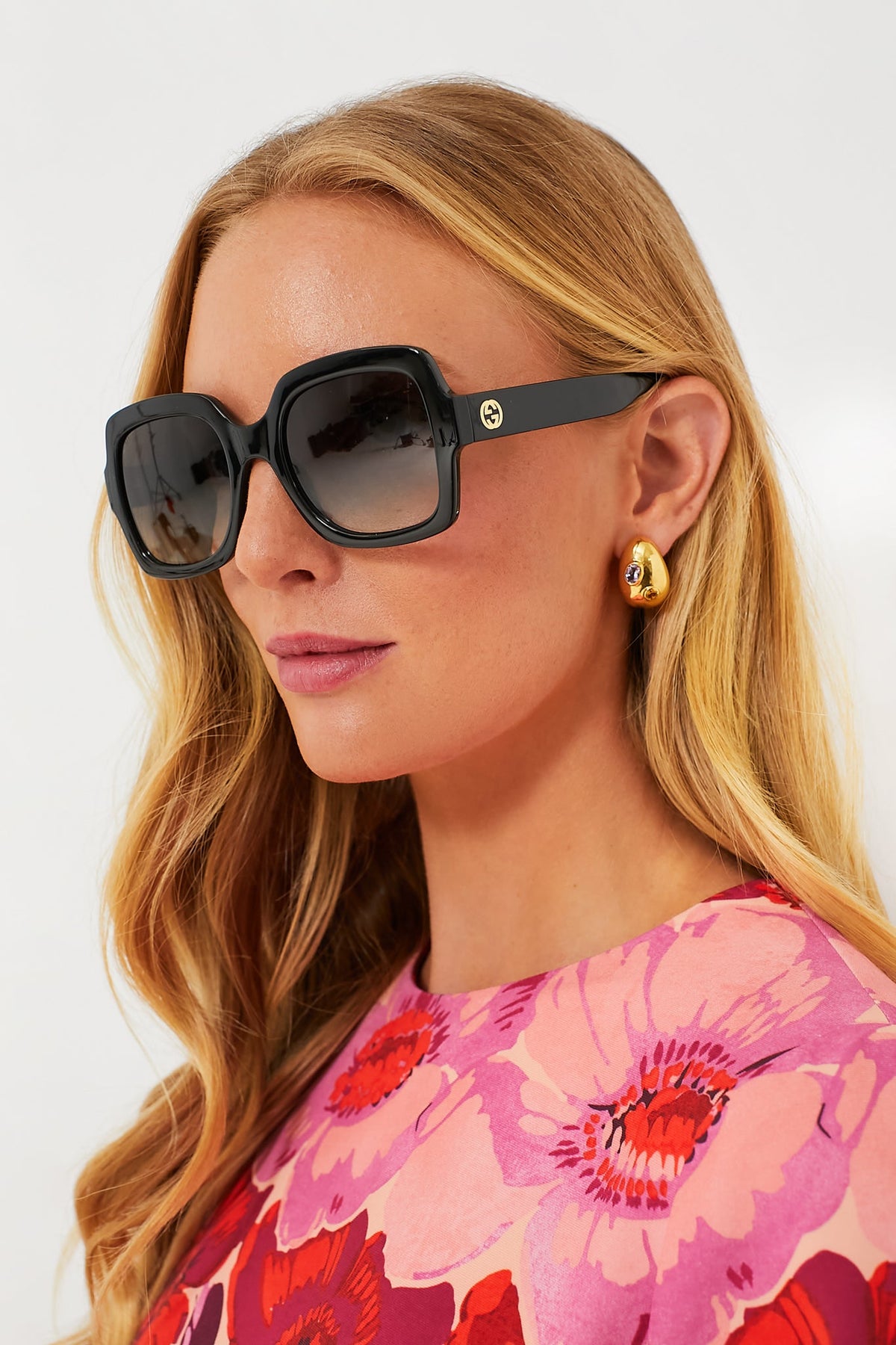 Black Squared Sunglasses