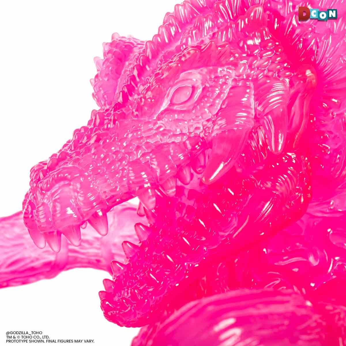 Biollante Soft Vinyl - Clear Pink Variant