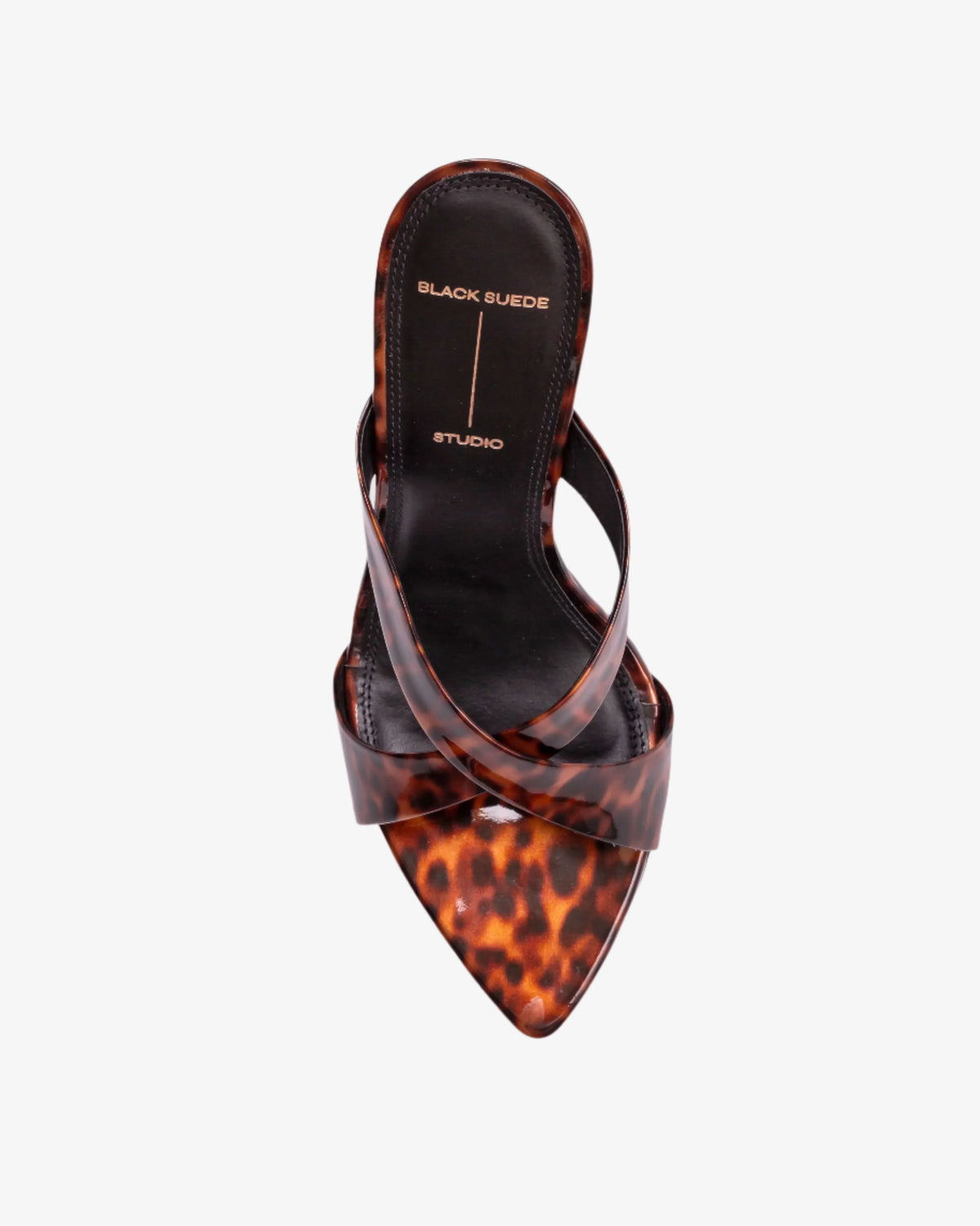 Black Suede Studio Zoey Heel