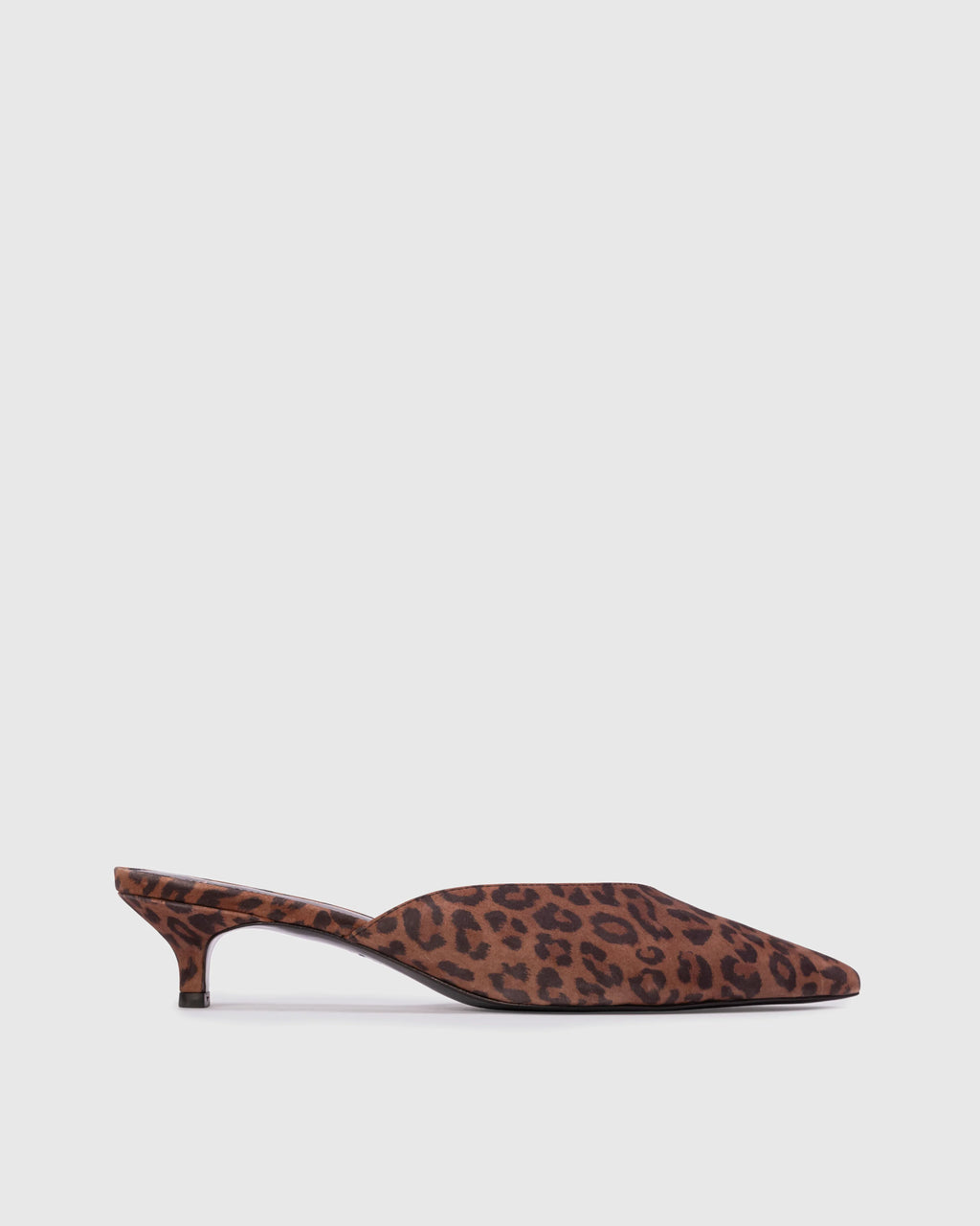 Black Suede Studio Sofia Mule