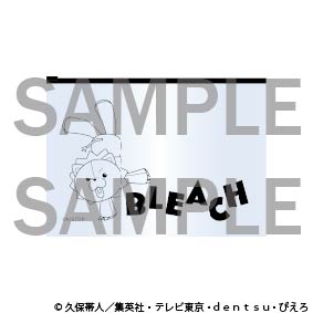 Bleach the Locus of Brave 2 Exhibition - Kon's Flake Sticker Set with Clear Pouch