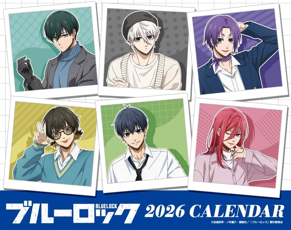Blue Lock - 2026 Calendar (2 Types)