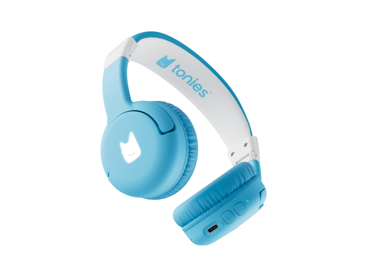 Bluetooth Headphones: Sky Blue