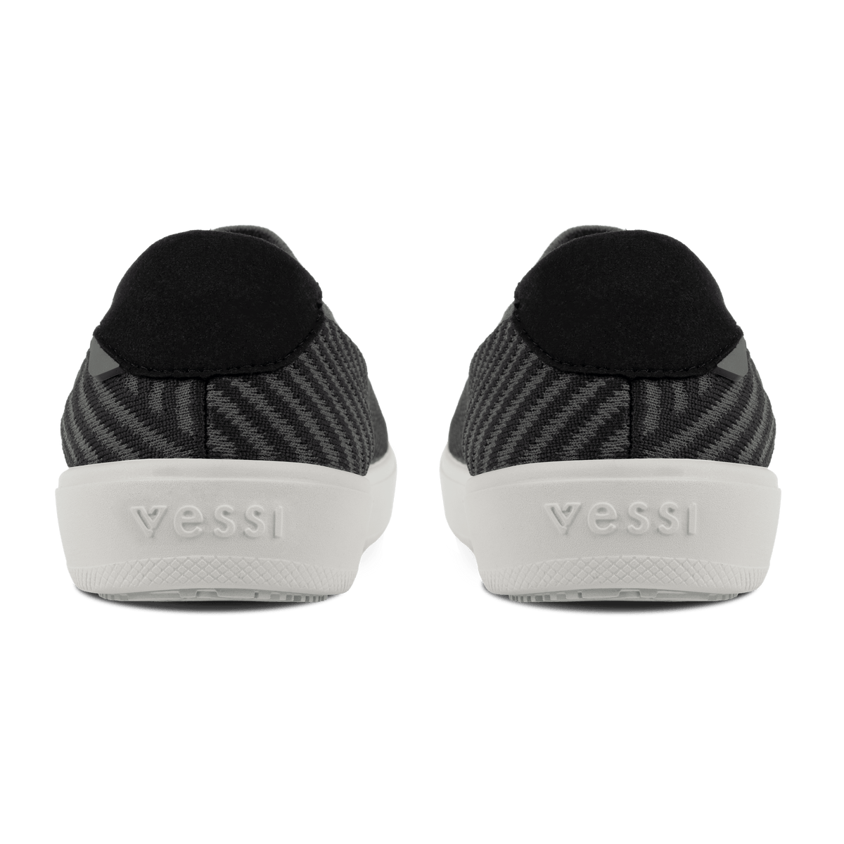 Men's Boardwalk Slip-On - Dark Grey/Black Zigzag