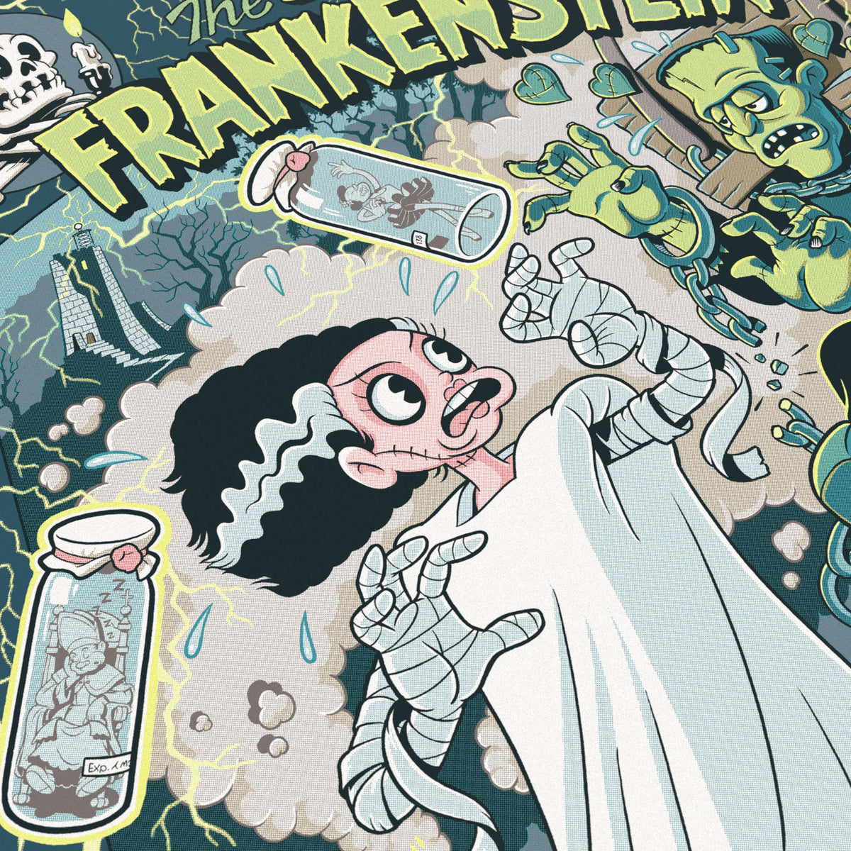Bride of Frankenstein Poster