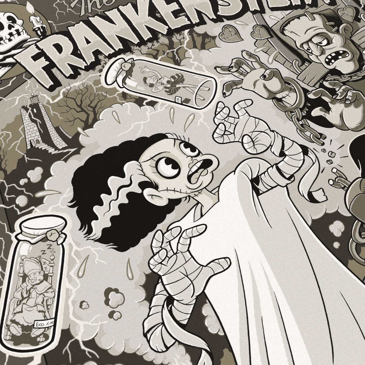 Bride of Frankenstein Variant Poster