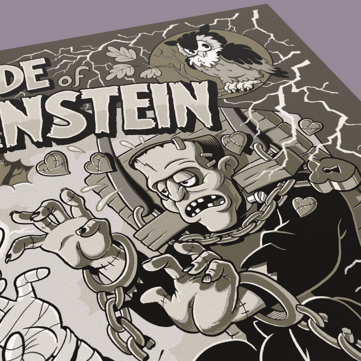 Bride of Frankenstein Variant Poster