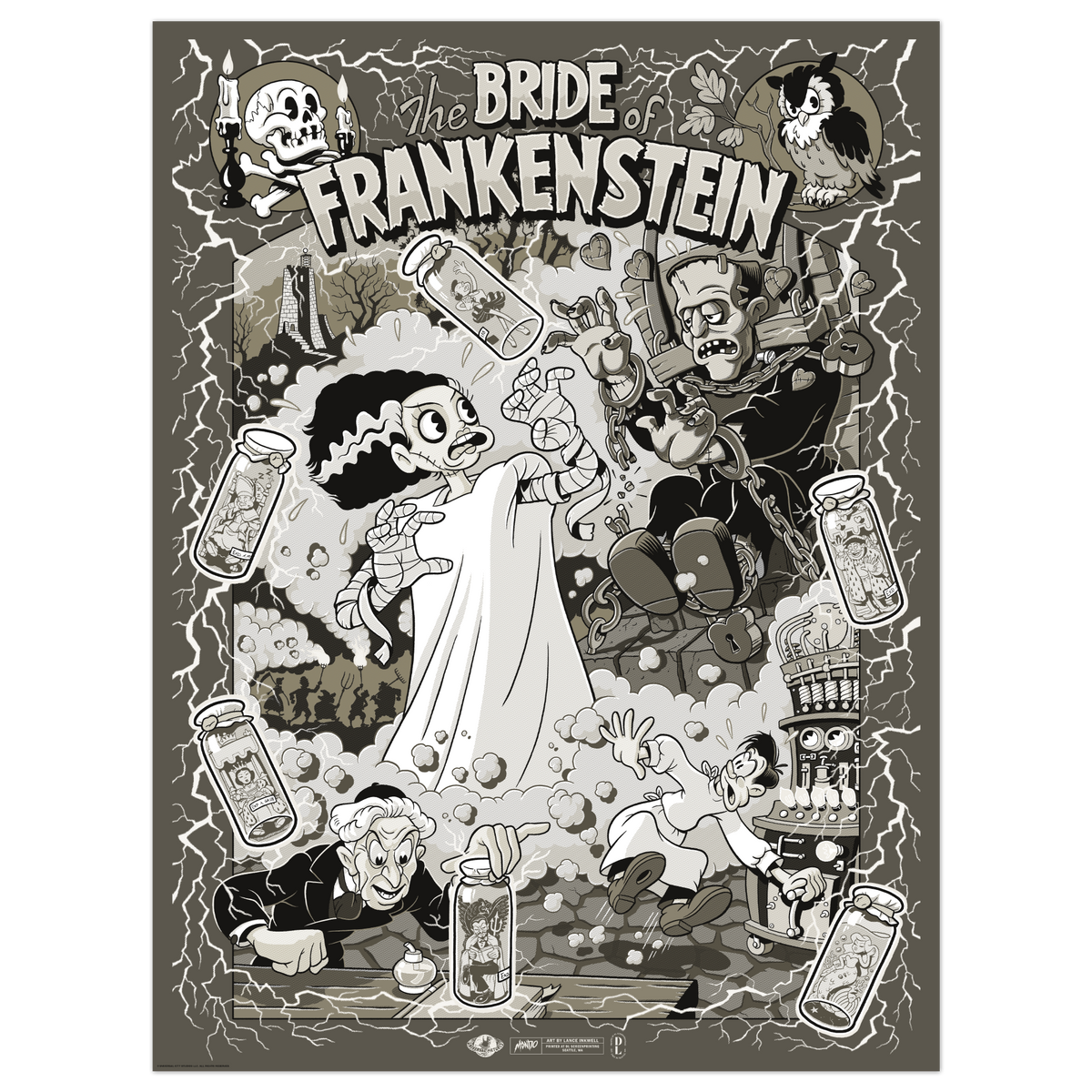 Bride of Frankenstein Variant Poster