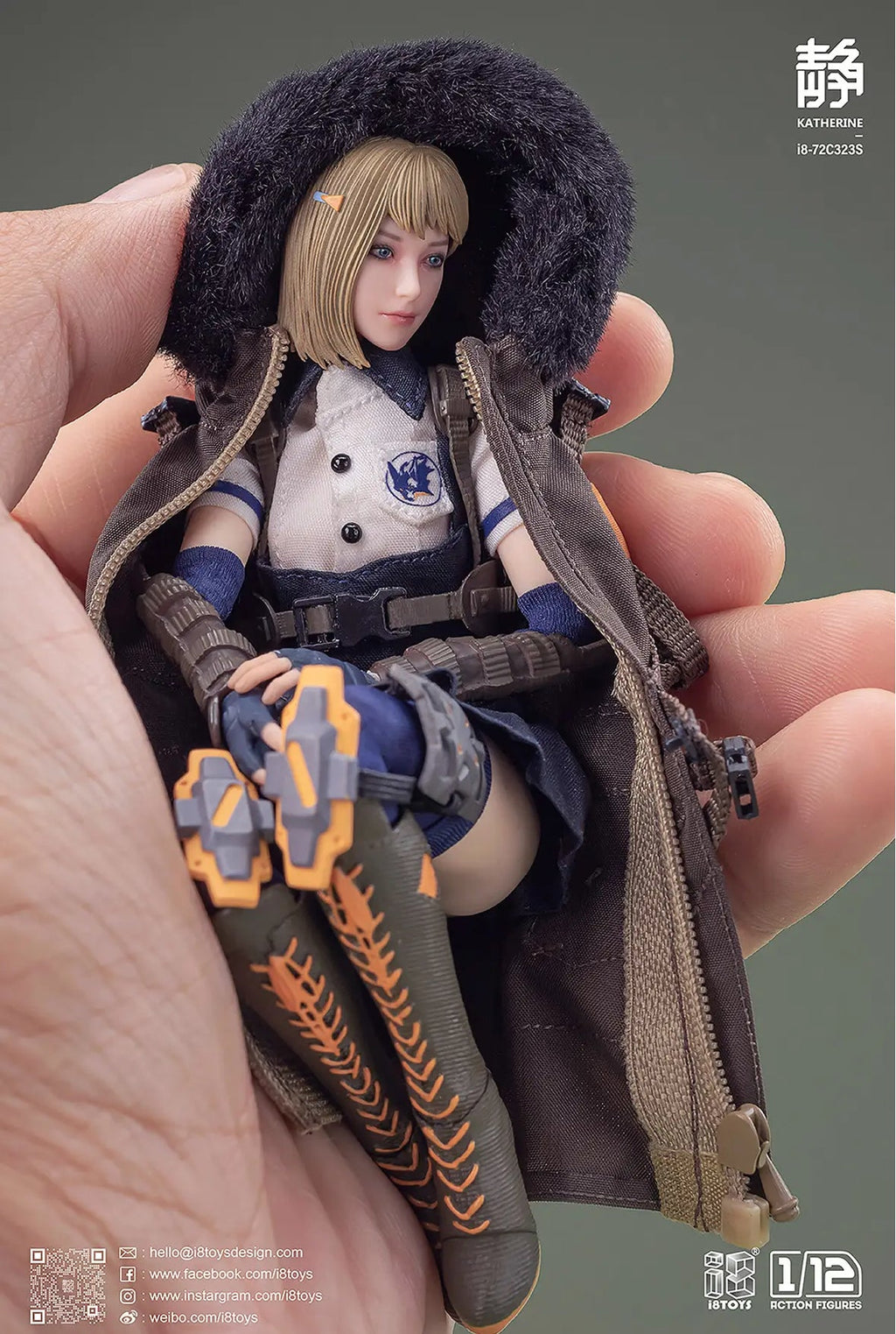 SERENE HOUND 1/12 Series i8-72C323S Katherine Deluxe Version by i8TOYS