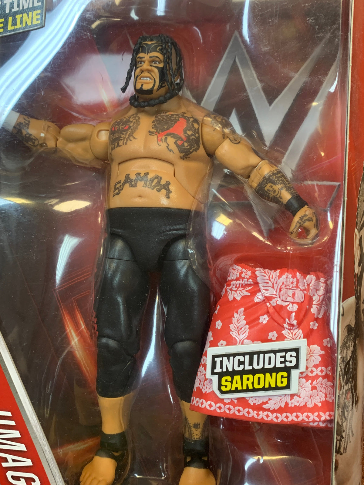 Umaga Flashback (WWE Elites, Mattel) SEALED
