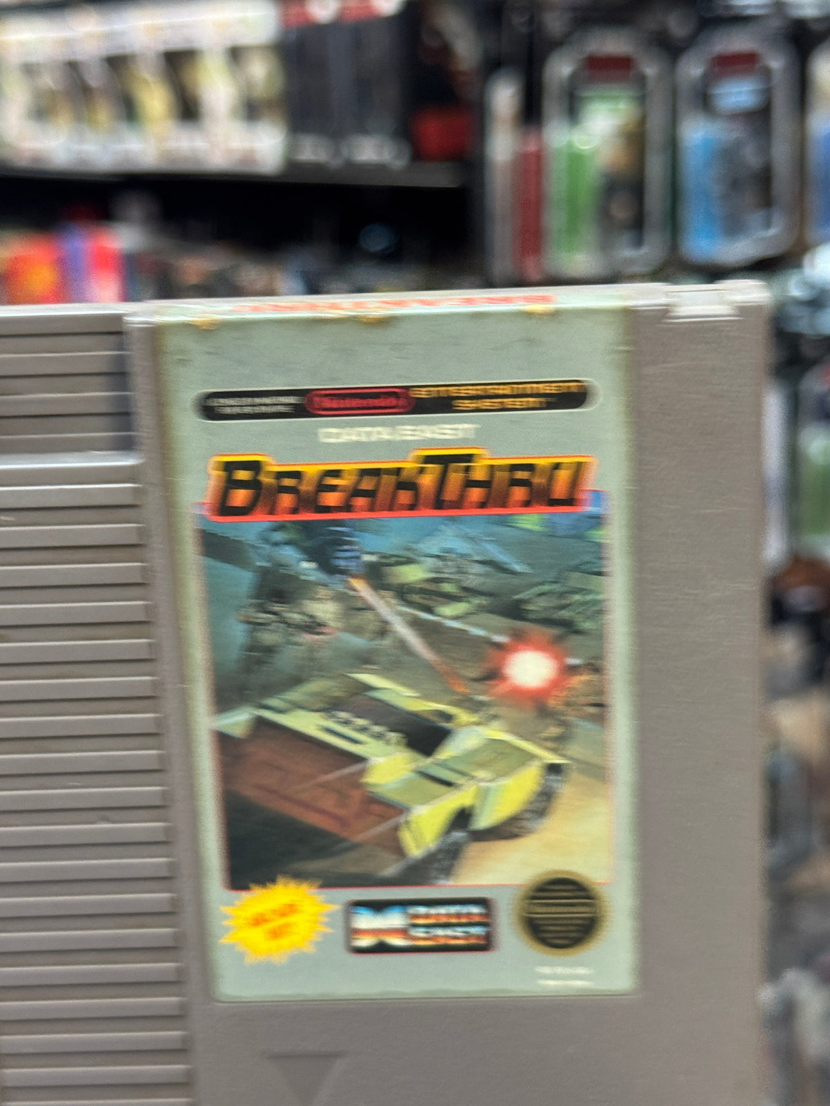 Breakthru (Nintendo NES, Vintage Video Game)