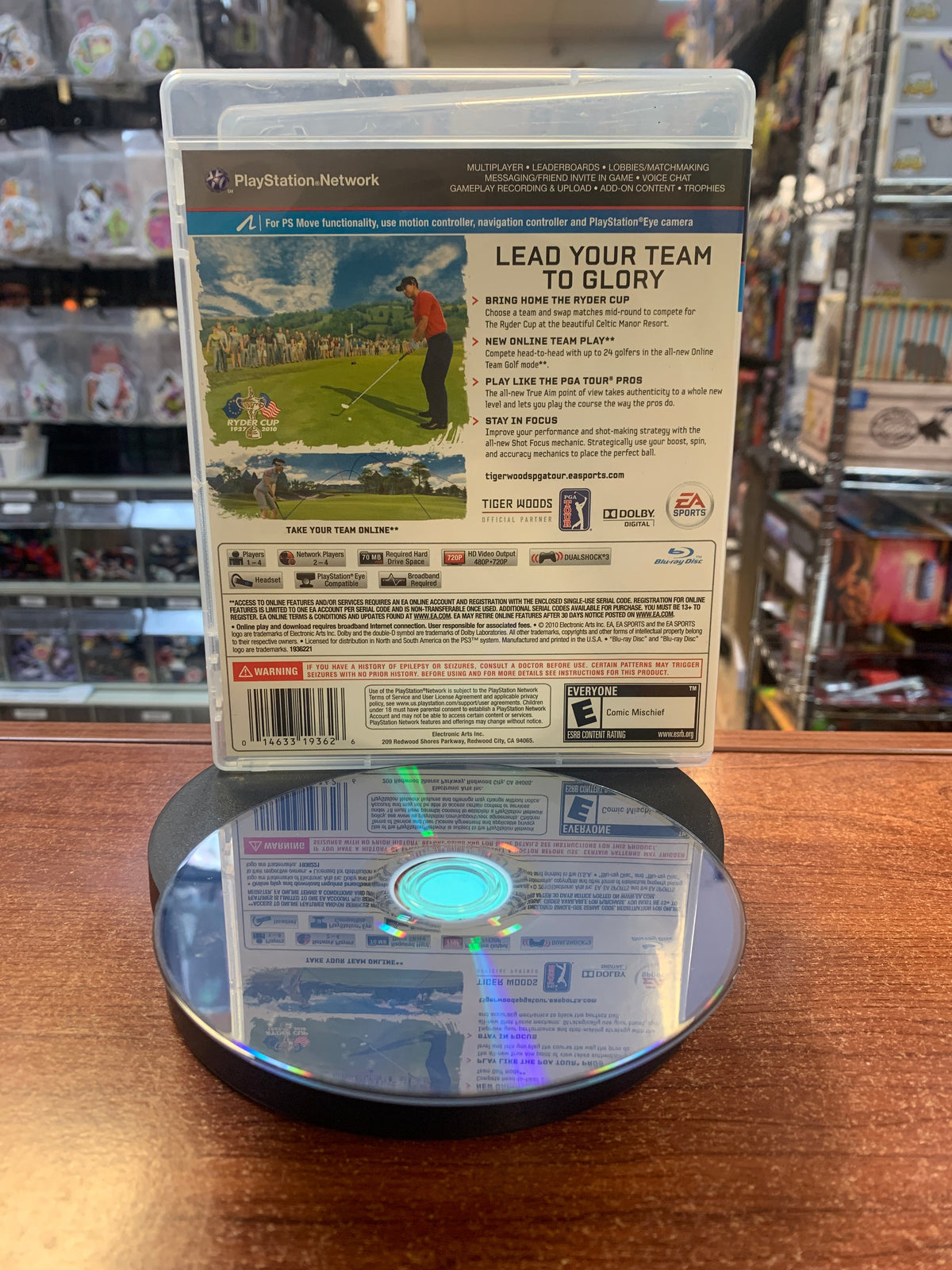 Tiger Woods PGA Tour 11 (Sony PlayStation 3 PS3, Video Game)