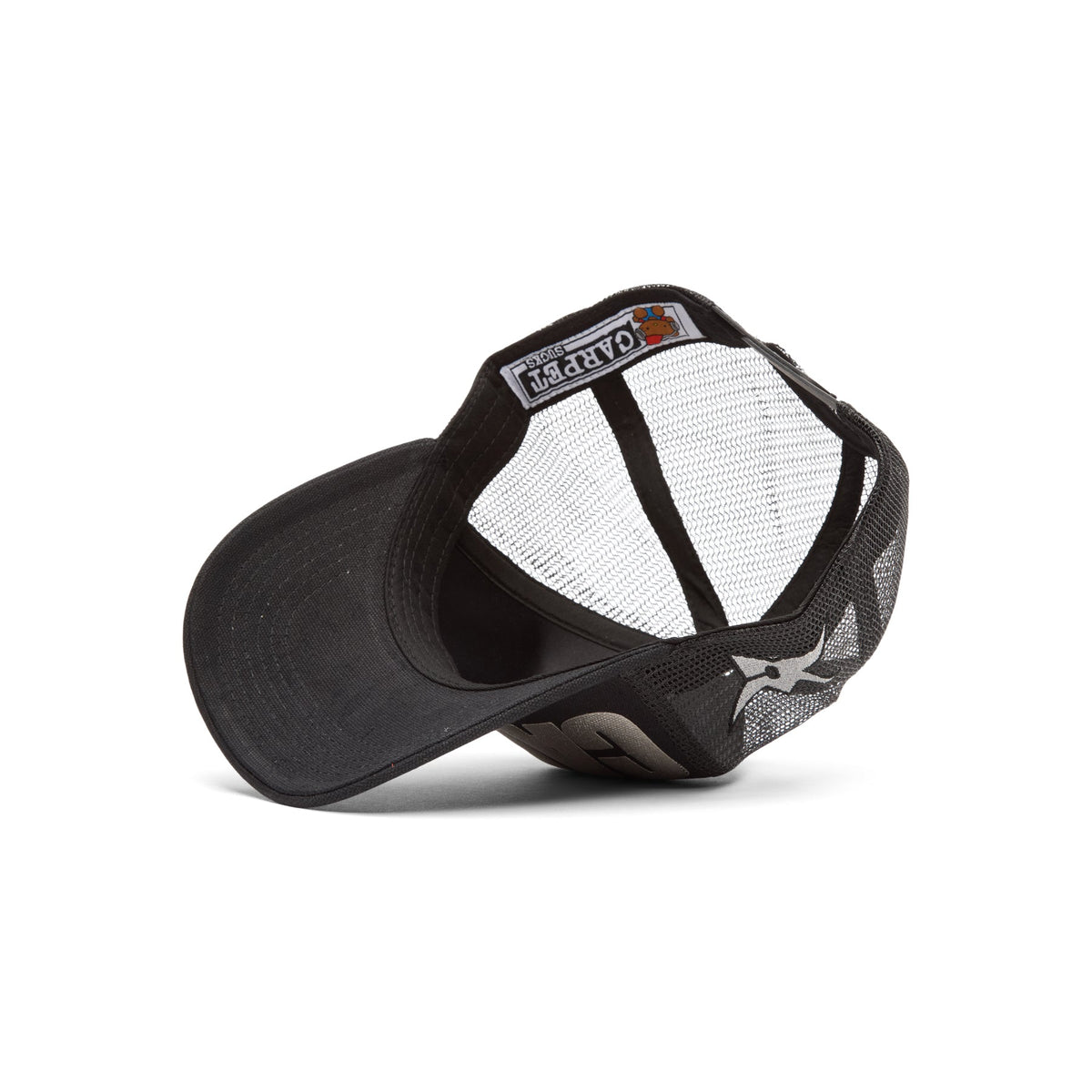 Carpet Company Carpet Hat  (Black/Grey)