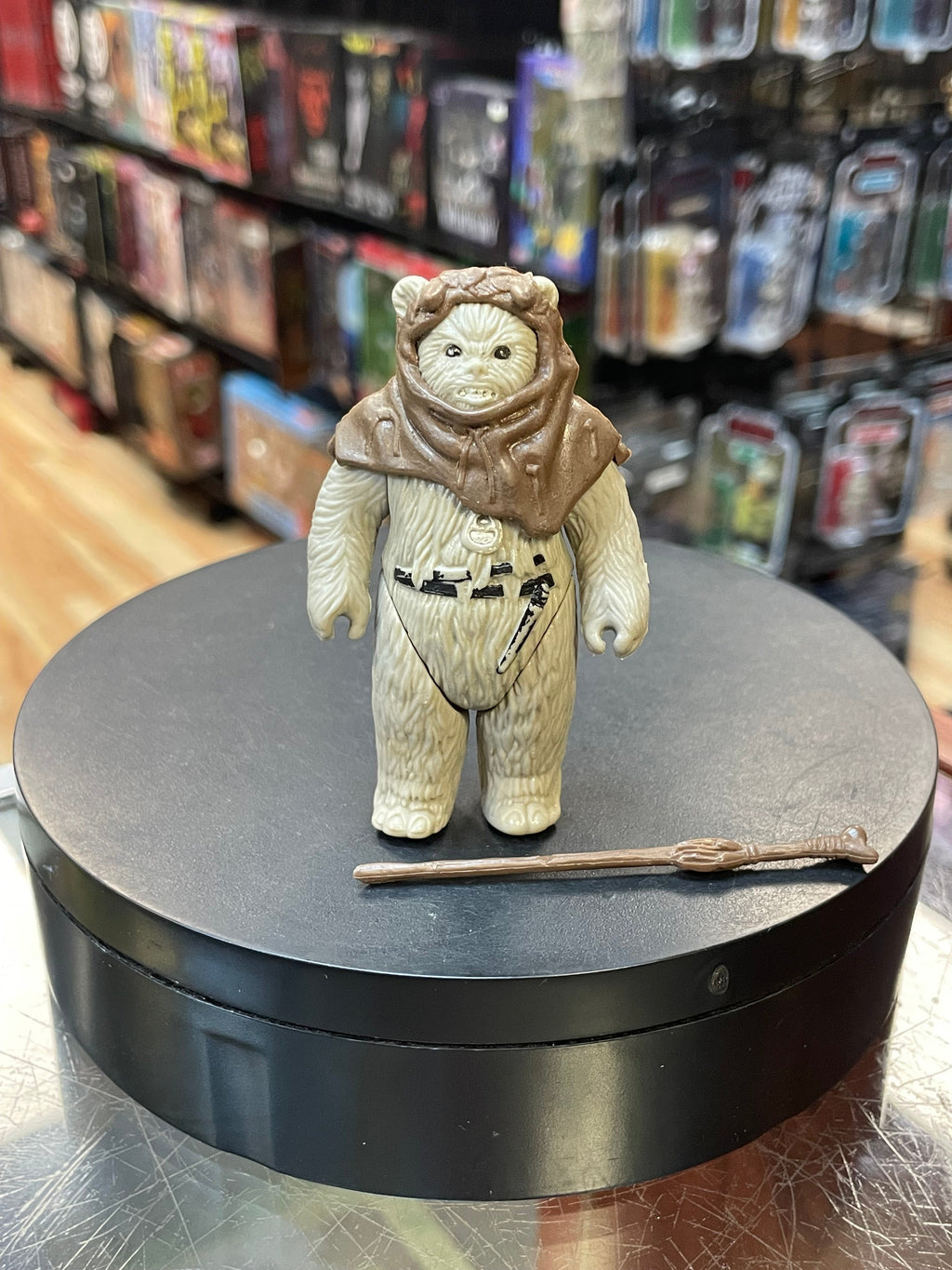 Chief Cherpa Ewok 7066 (Star Wars Vintage, Kenner) COMPLETE