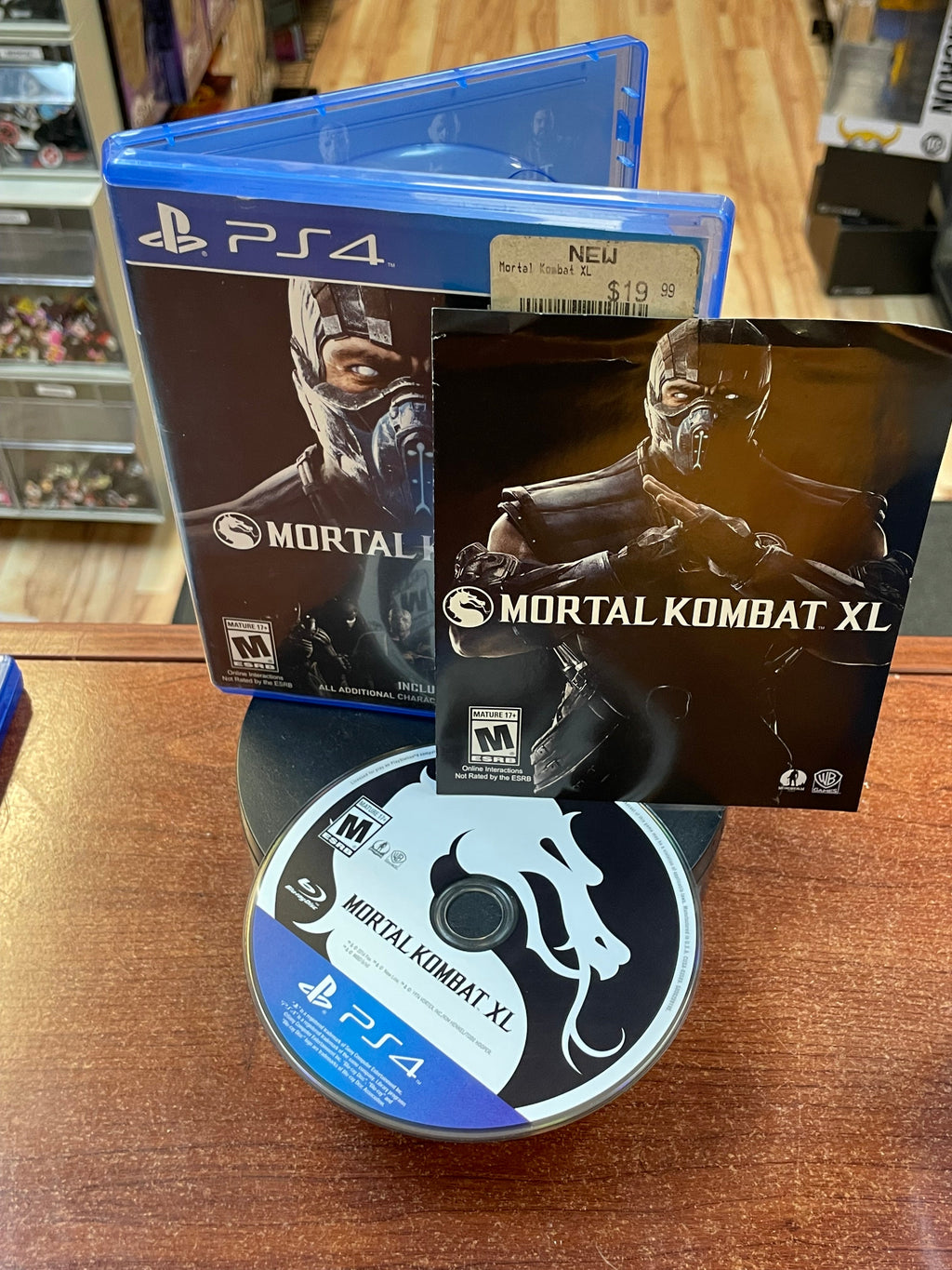 Mortal Kombat XL (Sony Playstation PS4, Video Games) **TESTED**