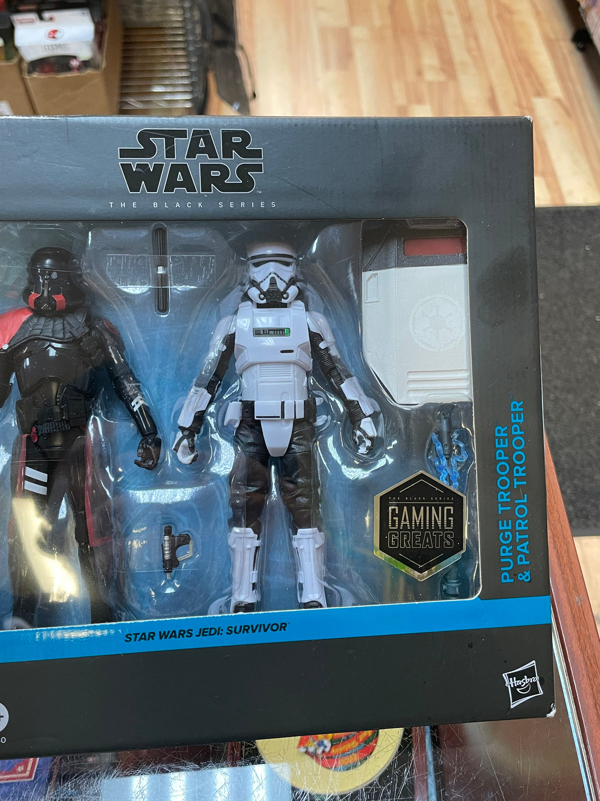Purge Trooper & Patrol Trooper (Star Wars Black Series, Hasbro) **SEALED**