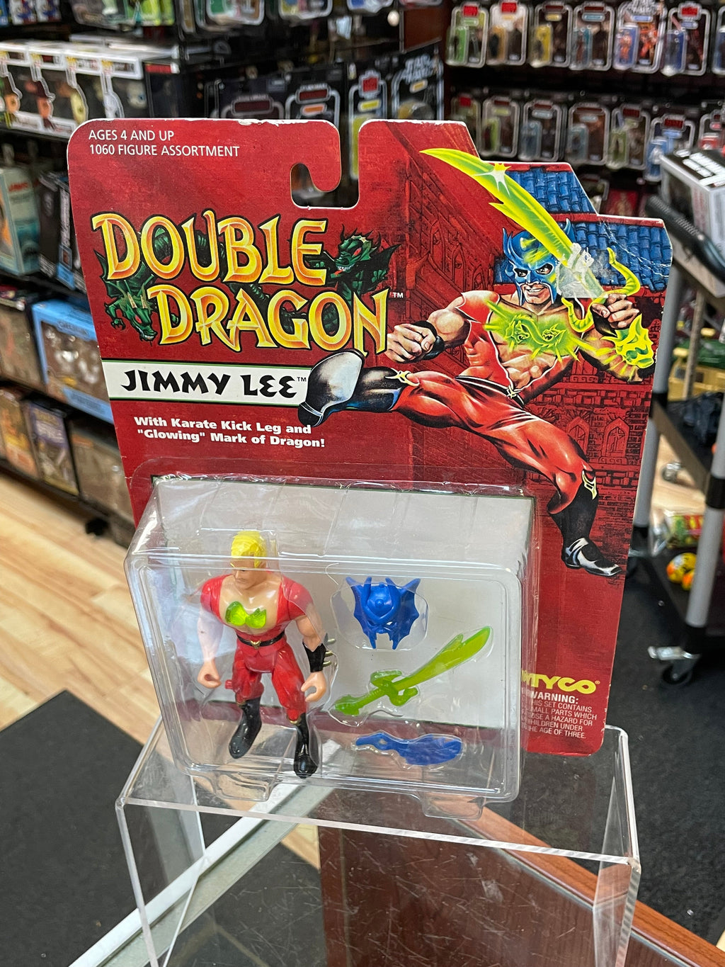 Jimmy Lee ((Vintage Double Dragon, Tyco) **SEALED**