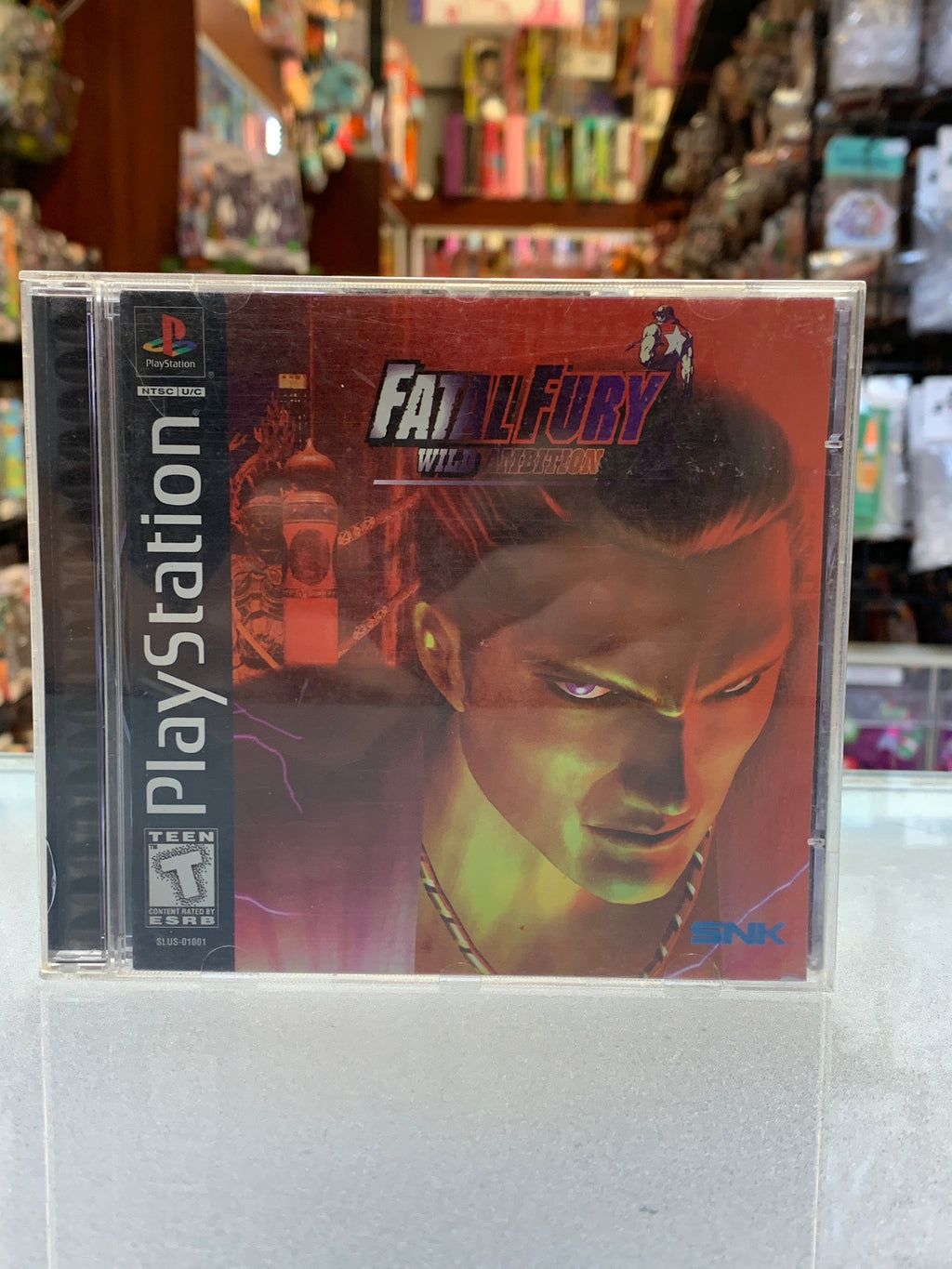 Fatal Fury Wild Ambition (PlayStation 1, Video Game) Tested Working