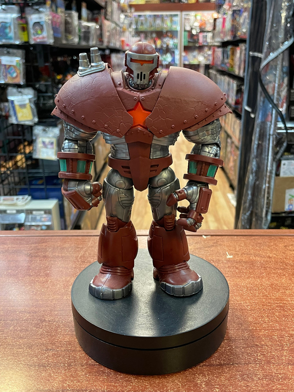 Crimson Dynamo  -BAF- (Marvel Legends, Hasbro) **COMPLETE**