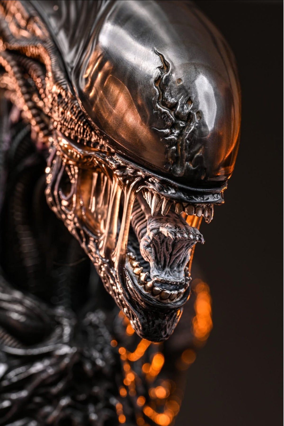 READY🔥Hot Toys MMS784 Alien: Romulus 1/6th scale Scorched Xenomorph Collectible Figure