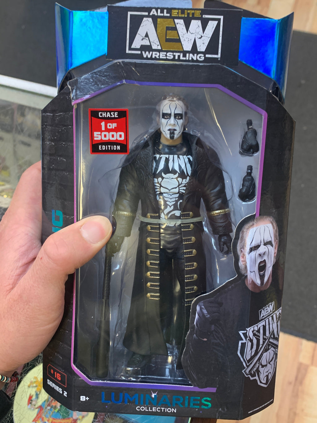 Sting Chase #09 Luminare (AEW All Elite Wrestling, Jazwares) **SEALED**