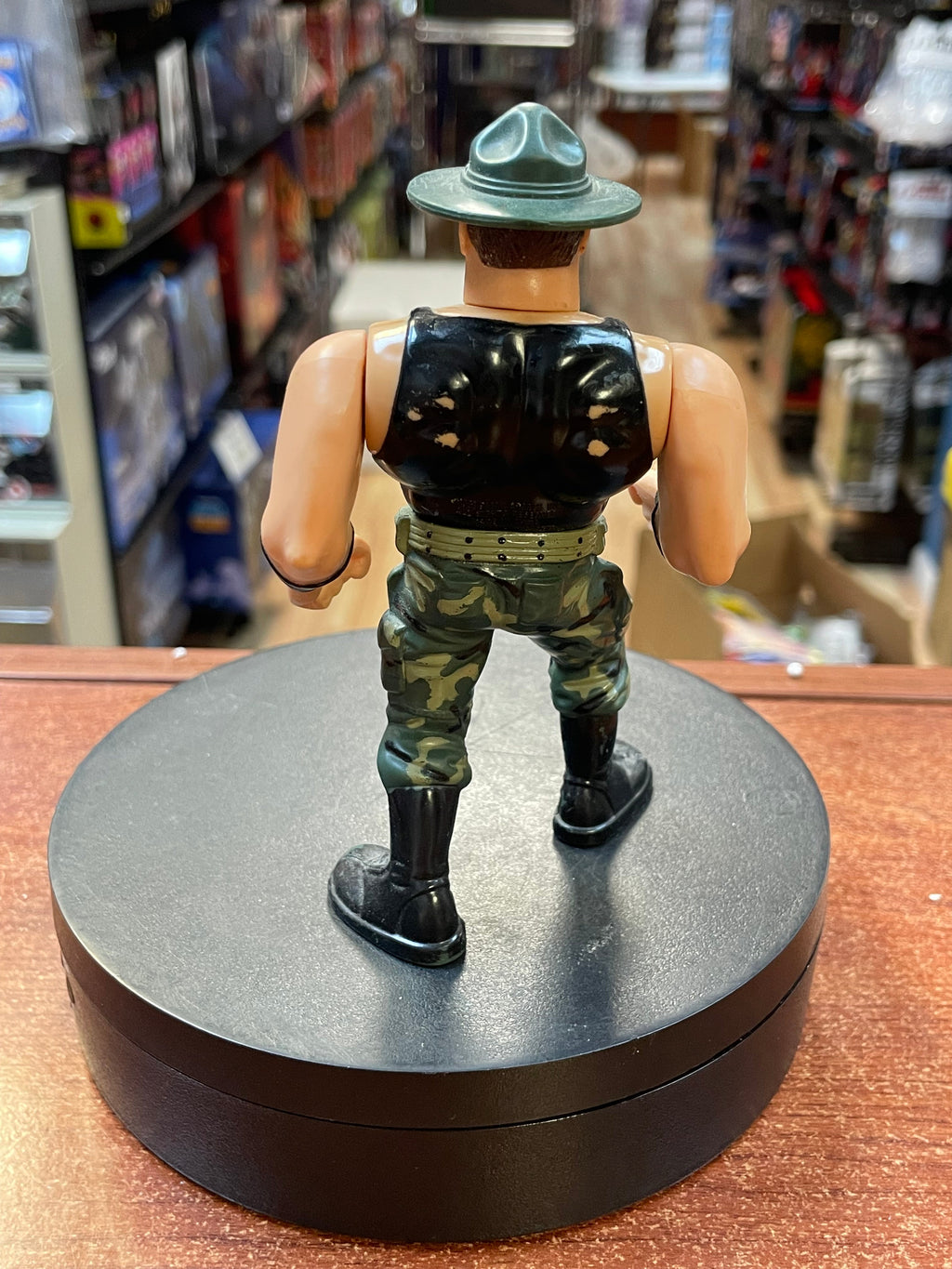Sgt Slaugher (Vintage WWF WWE, Hasbro) COMPLETE