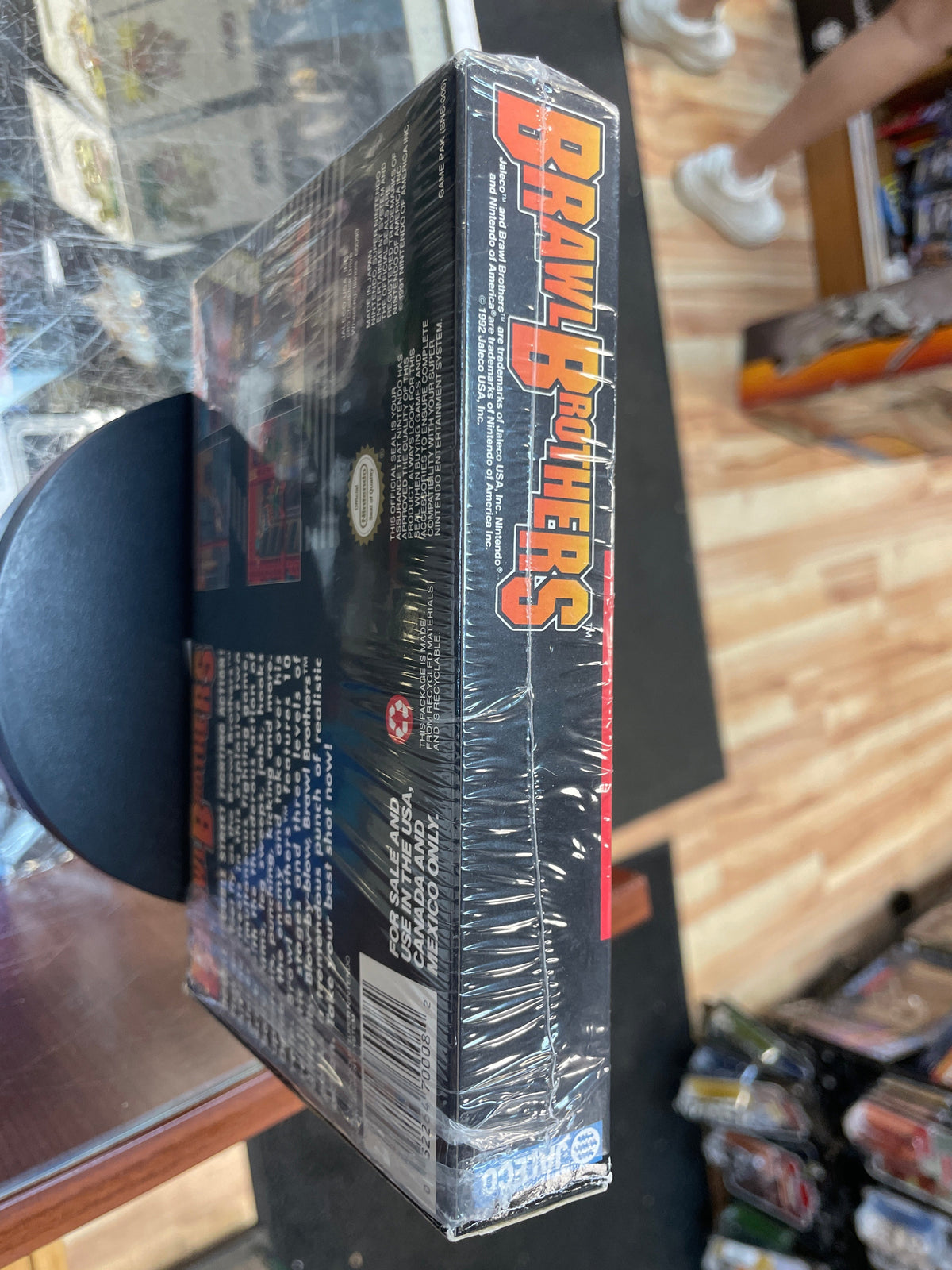 Brawl Brothers with Box & Manual (SNES Super Nintendo, Vintage Video Games) LOOSE