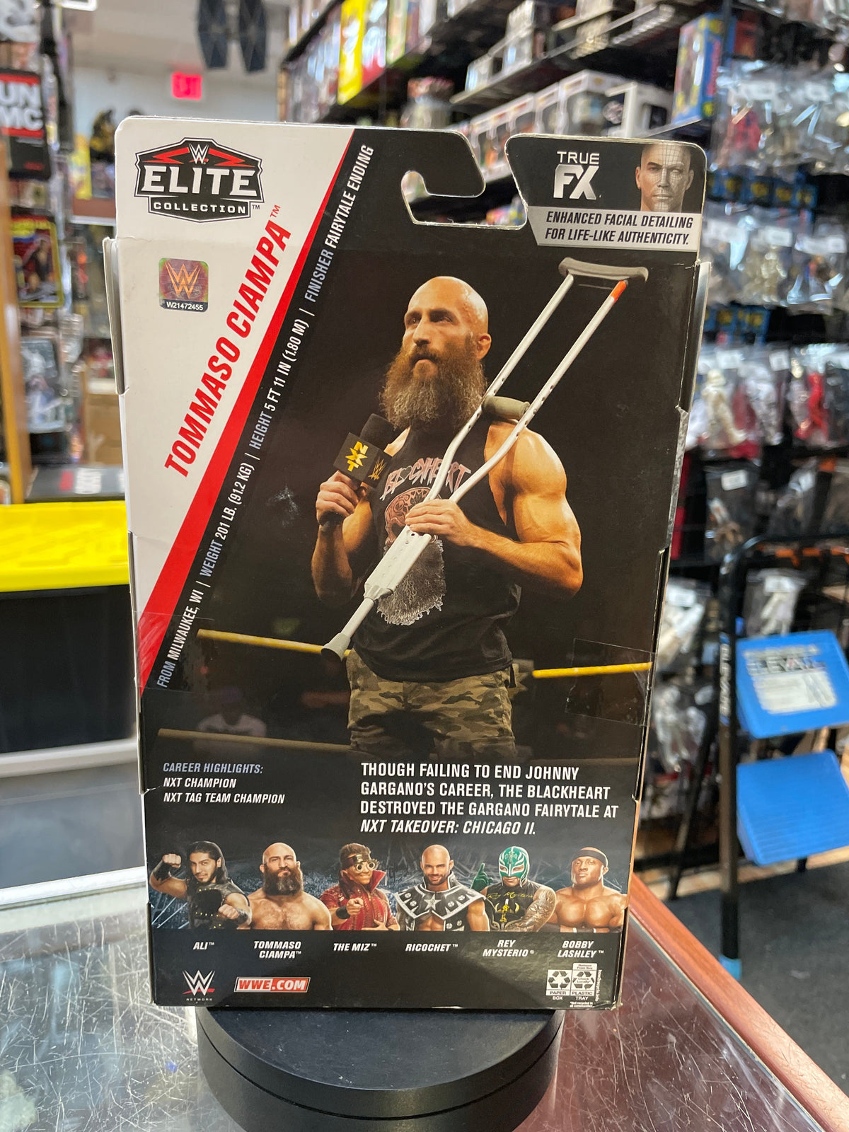 Tommaso Ciampa Series 69 (WWE Elite Collection, Mattel) **SEALED**