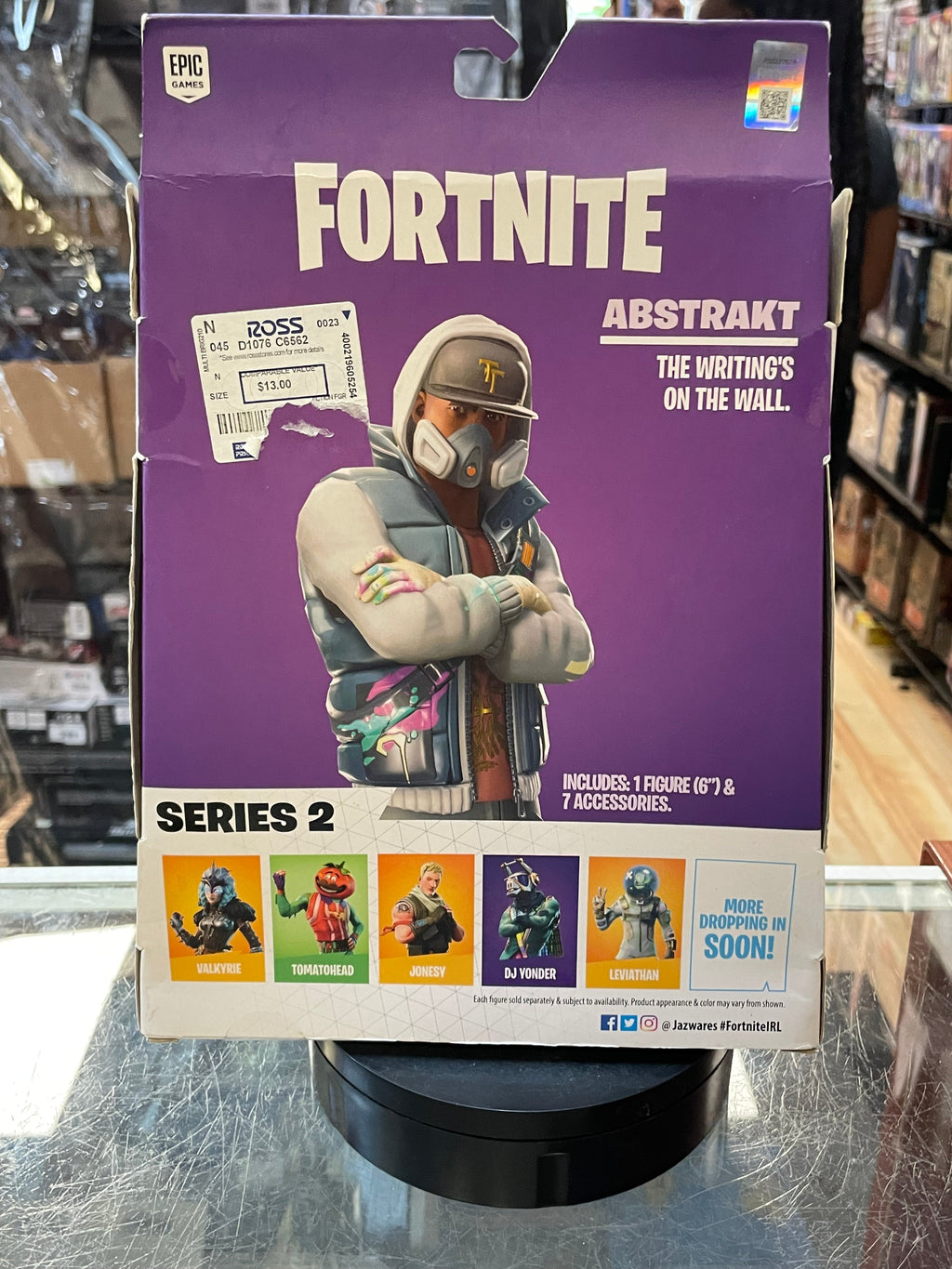 Abstrakt (Fortnite Legendary, Jazwares) **SEALED**