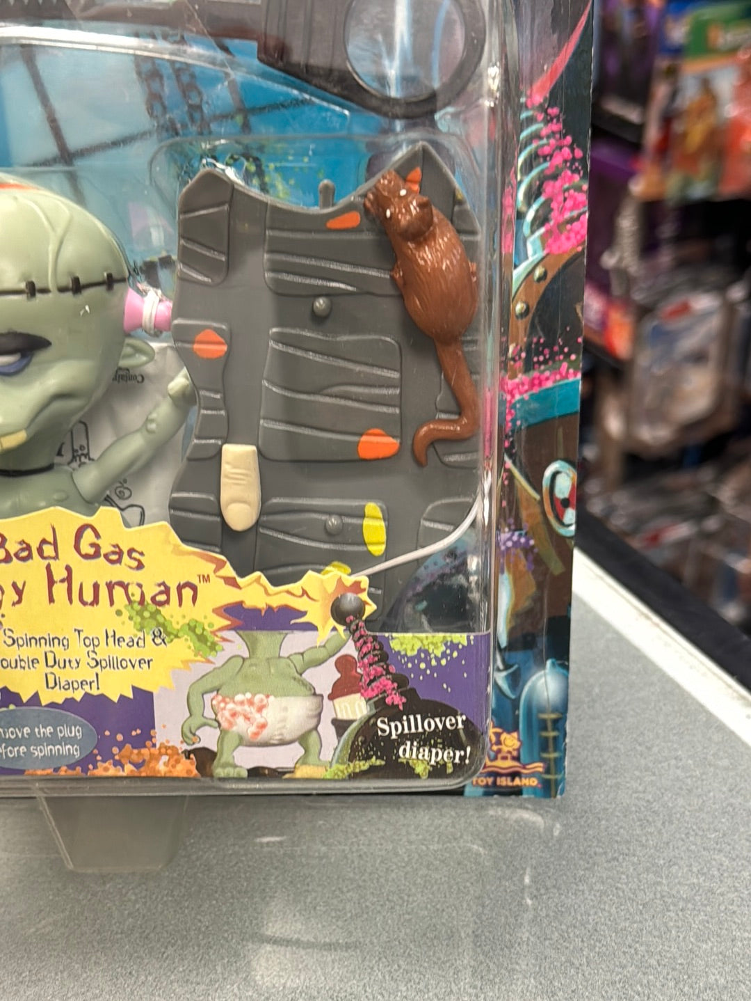 Bad Gas Baby Human (Vintage Toonsylvania, Toy Island) SEALED