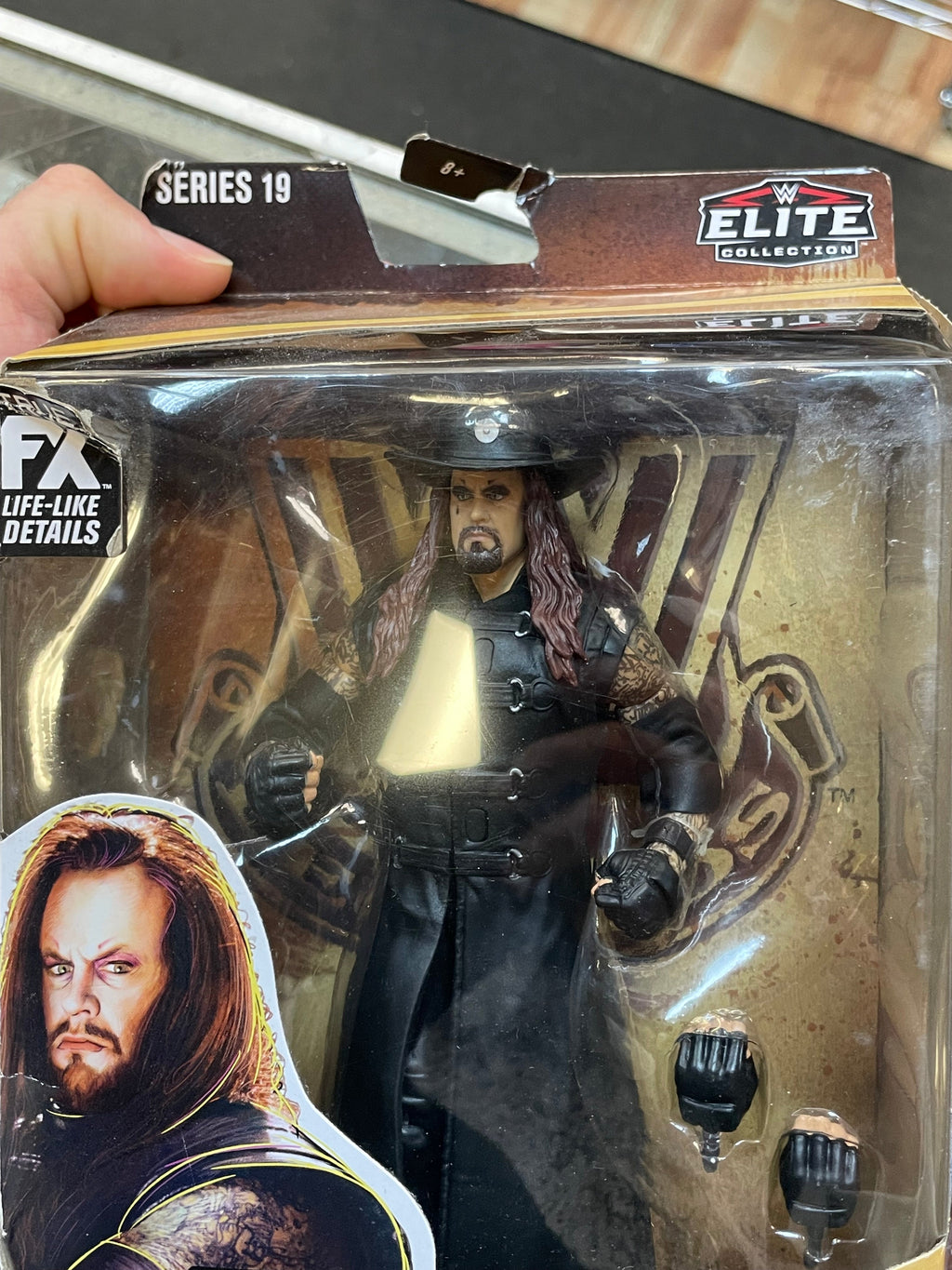 Undertaker S19 (WWE Elite Legends, Mattel) SEALED