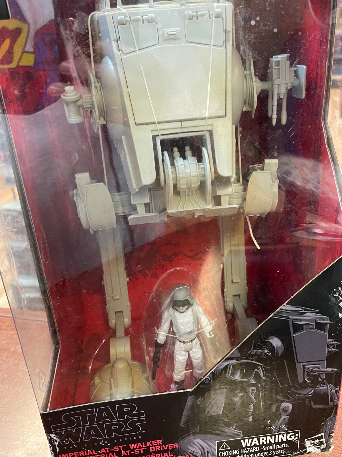 Imperial AT-ST Walker & Driver (Star Wars The Black Series, Hasbro) SEALED