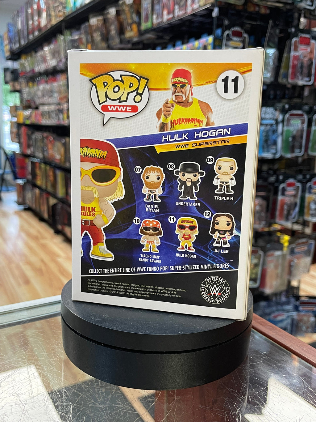 Hulk Hogan #11 (Funko Pop, WWE) SHOP EXCLUSIVE
