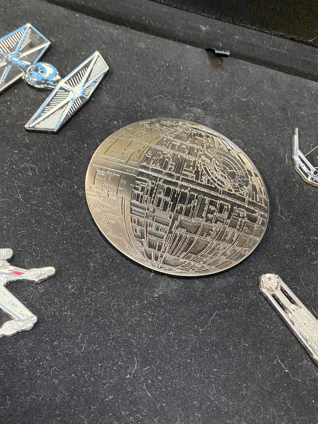 Star Wars Weekend 2007 DeathStar Set (Disney, Pin Traders) LE 500