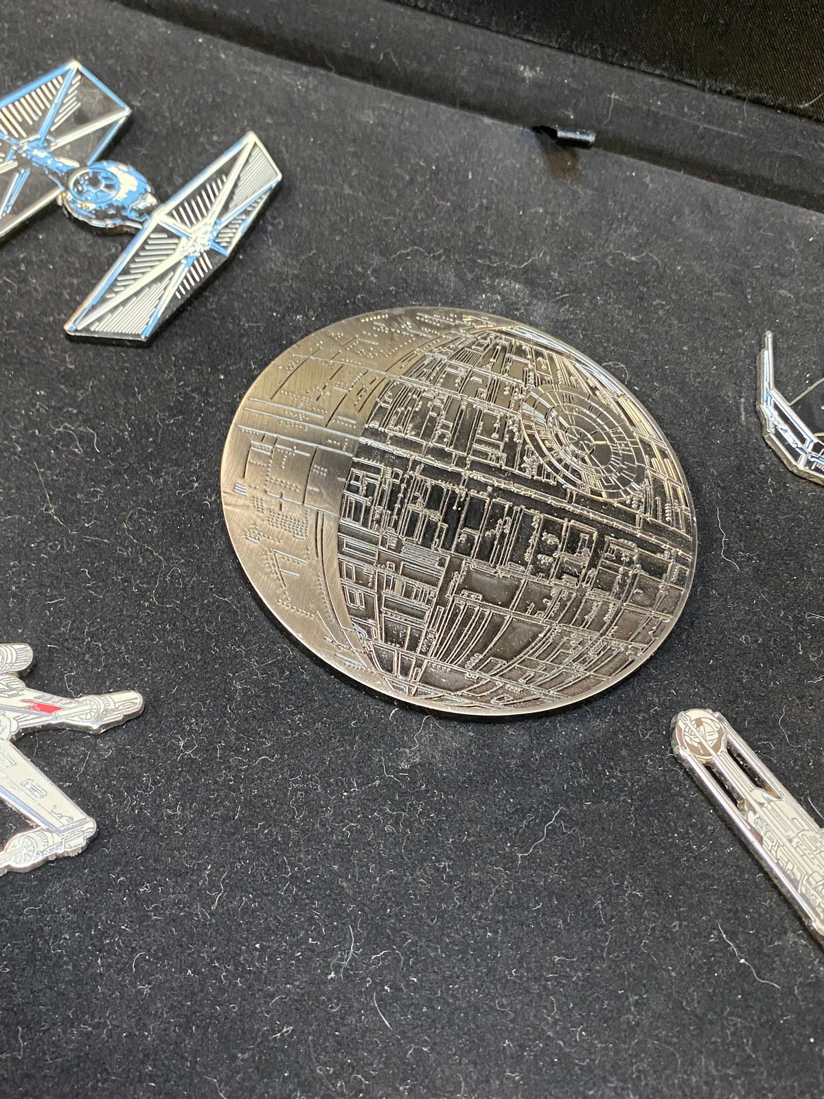 Star Wars Weekend 2007 DeathStar Set (Disney, Pin Traders) LE 500