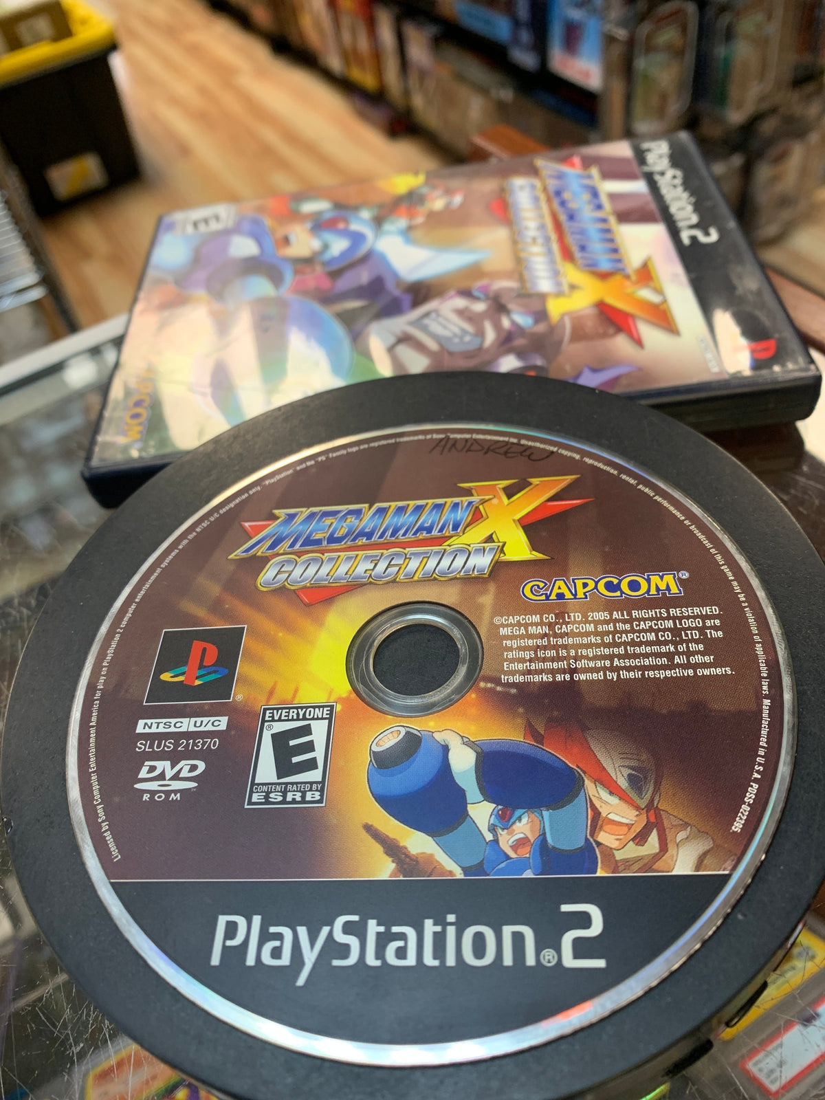 Mega man X Collection (Sony Playstation PS2, Video Game) **COMPLETE**