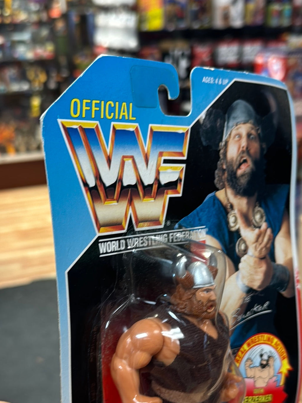Berserker 1349 (Vintage WWE WWF, Hasbro) Sealed