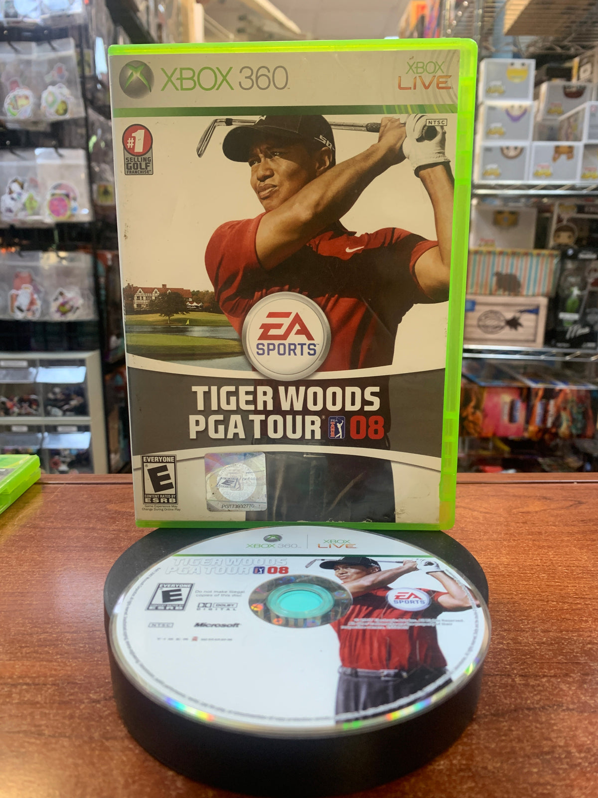 Tiger Woods PGA Tour 08 (Microsoft  Xbox 360, Video Game)