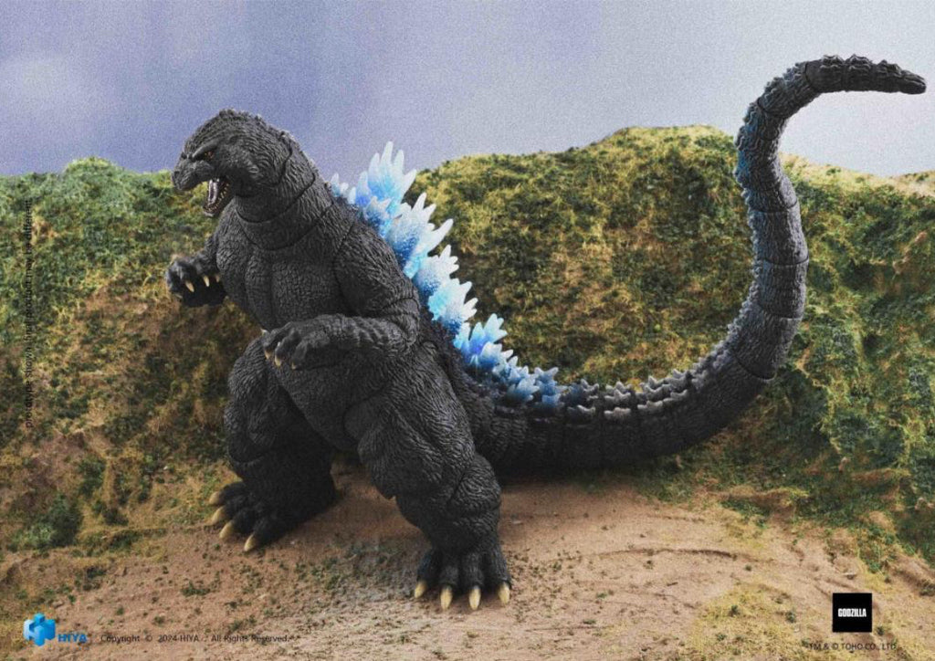 Exquisite Basic Series None Scale 7 Inch Godzilla vs. King Ghidorah Heat Ray Godzilla Hokkaido Ver. Action Figure by HIYA